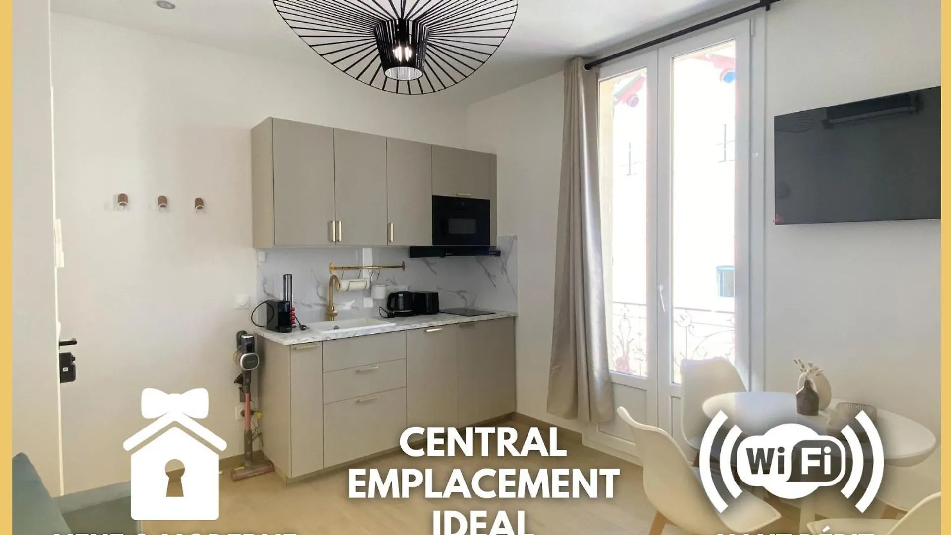 Appartement Moderne Climatise Monaco Vue Mer Cap-d'Ail 0*,